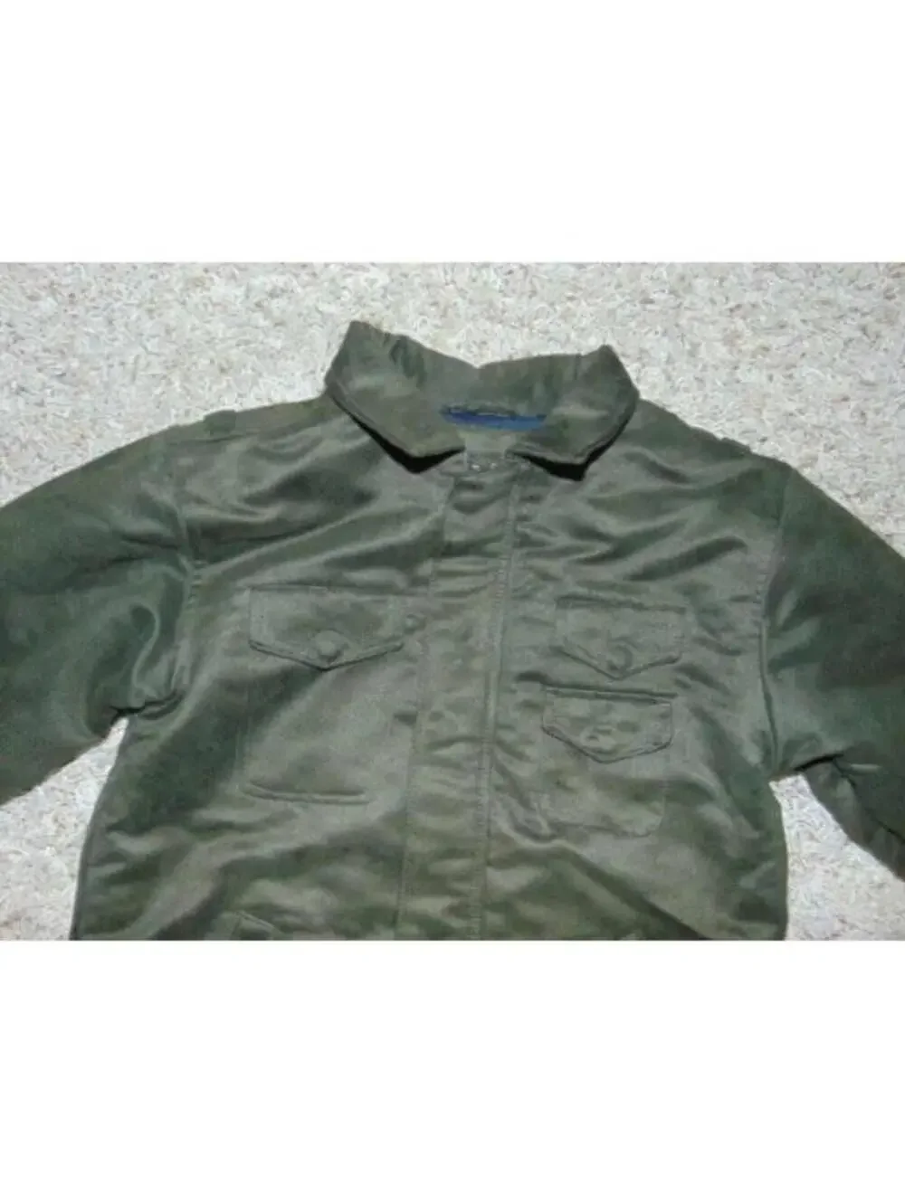 Boys Kenneth Cole Jacket 7 Winter Warm Reaction Olive Green Coat